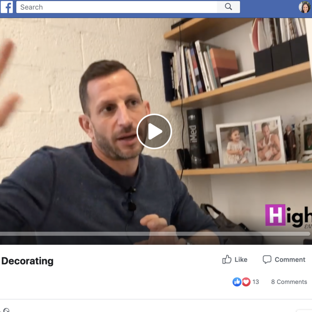 Facebook Post – Decorating